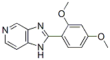 2-(2,4-Dimethoxyphenyl)-1H-imidazo[4,5-c]pyridine CAS#: 87359-11-3