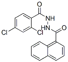 2'-(2,4-dichlorobenzoyl)-1-naphthohydrazide CAS#: 84282-10-0