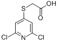 2-[(2,6-DICHLOROPYRIDIN-4-YL)THIO]ACETIC ACID CAS#: 80542-50-3