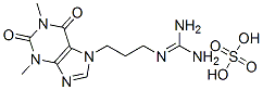 2-[3-(1,3-dimethyl-2,6-dioxo-purin-7-yl)propyl]guanidine, sulfuric aci d CAS#: 85460-93-1