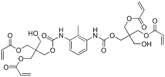2-[[[[[3-[[[3-hydroxy-2,2-bis[[(1-oxoallyl)oxy]methyl]propoxy]carbonyl]amino]methylphenyl]amino]carbonyl]oxy]methyl]-2-(hydroxymethyl)-1,3-propanediyl diacrylate CAS#: 85136-70-5