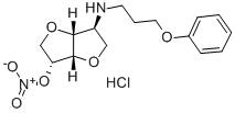2-(3-Phenoxypropylamino)-2-desoxy-1,4:3,6-dianhydro-D-glucit-5-nitrat- hydrochlorid [German] CAS#: 81844-66-8