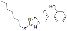2-[3-(heptylthio)-1H-1,2,4-triazol-1-yl]-1-(2-hydroxyphenyl)ethan-1-one CAS#: 83803-39-8
