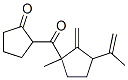 2-[[3-isopropenyl-1-methyl-2-methylenecyclopentyl]carbonyl]cyclopentan-1-one CAS#: 84642-56-8