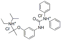 2-[3-[(phenyl-phenylazaniumylidene-methyl)amino]phenoxy]ethyl-dipropan -2-yl-azanium dichloride CAS#: 80784-96-9