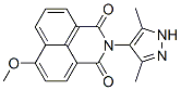 2-(3,5-dimethyl-1H-pyrazol-4-yl)-6-methoxy-1H-benz[de]isoquinoline-1,3(2H)-dione CAS#: 85480-81-5