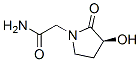 2-[(3S)-3-hydroxy-2-oxo-pyrrolidin-1-yl]acetamide CAS#: 85348-46-5