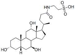 2-[[(3a,5b,7b,12a)-3,7,12-trihydroxy-24-oxocholan-24-yl]amino]-Ethanesulfonic acid CAS#: 86386-60-9