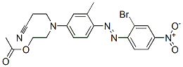 2-[4-[(2-bromo-4-nitrophenyl)azo]-N-(2-cyanoethyl)-3-methylanilino]ethyl acetate CAS#: 82457-19-0