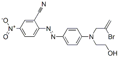 2-[[4-[(2-bromoallyl)(2-hydroxyethyl)amino]phenyl]azo]-5-nitrobenzonitrile CAS#: 85391-57-7