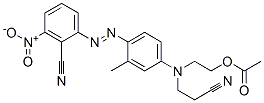 2-[[4-[(2-cyano-3-nitrophenyl)azo]-m-tolyl](2-cyanoethyl)amino]ethyl acetate CAS#: 84000-67-9