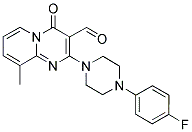 2-[4-(4-FLUORO-PHENYL)-PIPERAZIN-1-YL]-9-METHYL-4-OXO-4H-PYRIDO[1,2-A]PYRIMIDINE-3-CARBALDEHYDE CAS#: 838905-56-9