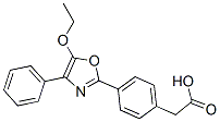 2-[4-(5-ethoxy-4-phenyl-1,3-oxazol-2-yl)phenyl]acetic acid CAS#: 80589-72-6