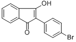 2-(4-BROMOPHENYL)-3-HYDROXY-1H-INDEN-1-ONE CAS#: 81397-85-5