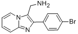 (2-(4-BROMOPHENYL)IMIDAZO[1,2-A]PYRIDIN-3-YL)METHANAMINE CAS#: 824413-92-5