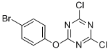 2-(4-Bromophenoxy)-4,6-dichloro-1,3,5-triazine CAS#: 87650-13-3