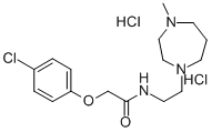 2-(4-Chlorophenoxy)-N-(2-(hexahydro-4-methyl-1H-1,4-diazepin-1-yl)ethy l)acetamide 2HCl CAS#: 87654-80-6