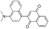2-(4-(Dimethylamino)-1-naphthyl)naphthoquinone CAS#: 85808-66-8