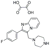 2-(4-FLUORO-PHENYL)-3-PIPERAZIN-1-YLMETHYL-IMIDAZO[1,2-A]PYRIDINE OXALIC ACID SALT CAS#: 824413-77-6