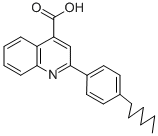 2-(4-HEXYL-PHENYL)-QUINOLINE-4-CARBOXYLIC ACID CAS#: 87208-88-6