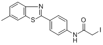 2-[4-(IODOACETAMIDO)PHENYL]-6-METHYLBENZOTHIAZOLE CAS#: 87992-62-9