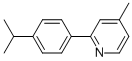 2-(4-ISOPROPYL-PHENYL)-4-METHYL-PYRIDINE CAS#: 80635-97-8