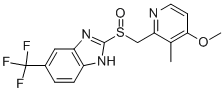 2-[(4-METHOXY-3-METHYLPYRIDINYL)-METHYLSULFINYL]-5-TRIFLUOROMETHYLBENZIMIDAZOLE CAS#: 86604-68-4