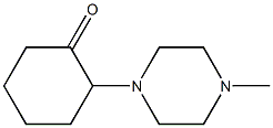 2-(4-Methylpiperazin-1-yl)cyclohexan-1-one CAS#: 802038-77-3