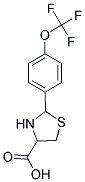 2-(4-(TRIFLUOROMETHOXY)PHENYL)-1,3-THIAZOLIDINE-4-CARBOXYLIC ACID CAS#: 811841-78-8