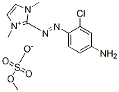 2-[(4-amino-2-chlorophenyl)azo]-1,3-dimethyl-1H-imidazolium methyl sulphate CAS#: 83969-19-1