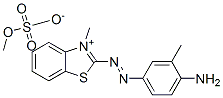 2-[(4-amino-m-tolyl)azo]-3-methylbenzothiazolium methyl sulphate CAS#: 85030-22-4