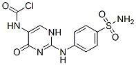 [2-[[4-(aminosulphonyl)phenyl]amino]-1,4-dihydro-4-oxo-5-pyrimidinyl]carbamoyl chloride CAS#: 89074-09-9
