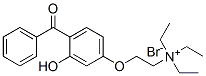 [2-(4-benzoyl-3-hydroxyphenoxy)ethyl]triethylammonium bromide CAS#: 84604-79-5