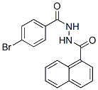 2'-(4-bromobenzoyl)-1-naphthohydrazide CAS#: 84282-40-6