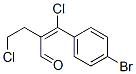 2-[(4-bromophenyl)chloromethylene]-4-chlorobutyraldehyde CAS#: 83711-59-5