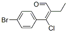 2-[(4-bromophenyl)chloromethylene]butyraldehyde CAS#: 83846-59-7
