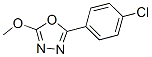 2-(4-chlorophenyl)-5-methoxy-1,3,4-oxadiazole CAS#: 82476-12-8