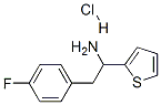 2-(4-fluorophenyl)-1-thiophen-2-yl-ethanamine hydrochloride CAS#: 80154-80-9
