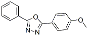 2-(4-methoxyphenyl)-5-phenyl-1,3,4-oxadiazole CAS#: 842-79-5