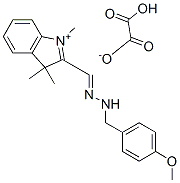 2-[[(4-methoxyphenyl)methylhydrazono]methyl]-1,3,3-trimethyl-3H-indolium hydrogen oxalate CAS#: 85187-83-3