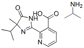 2-(4-methyl-5-oxo-4-propan-2-yl-1H-imidazol-2-yl)pyridine-3-carboxylic acid: propan-2-amine CAS#: 81510-83-0