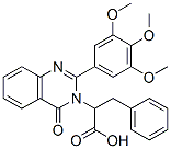 2-[4-oxo-2-(3,4,5-trimethoxyphenyl)quinazolin-3-yl]-3-phenyl-propanoic acid CAS#: 83408-94-0
