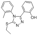 2-(5-(Ethylthio)-4-(2-methylphenyl)-4H-1,2,4-triazol-3-yl)phenol CAS#: 81518-44-7
