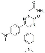 2-[5,6-bis(4-dimethylaminophenyl)-3-oxo-1,2,4-triazin-2-yl]acetamide CAS#: 84423-91-6