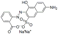 2-[(6-amino-1-hydroxy-3-sulpho-2-naphthyl)azo]benzoic acid, sodium salt CAS#: 83006-38-6