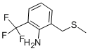 2-AMINO-3-(METHYLTHIOMETHYL)BENZOTRIFLUORIDE CAS#: 88301-96-6