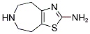 2-AMINO-4,5,6,7,8-PENTAHYDROTHIAZOLO[5,4-D]AZEPINE CAS#: 86029-68-7