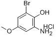 2-AMINO-6-BROMO-4-METHOXYPHENOL HYDROCHLORIDE CAS#: 89694-59-7