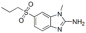 (2-Amino-3-methyl-5-propylsulfonyl)benzimidazole CAS#: 80983-33-1