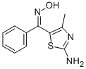 (2-Amino-4-methyl-5-thiazolyl)phenylmethanoneoxime CAS#: 83756-30-3